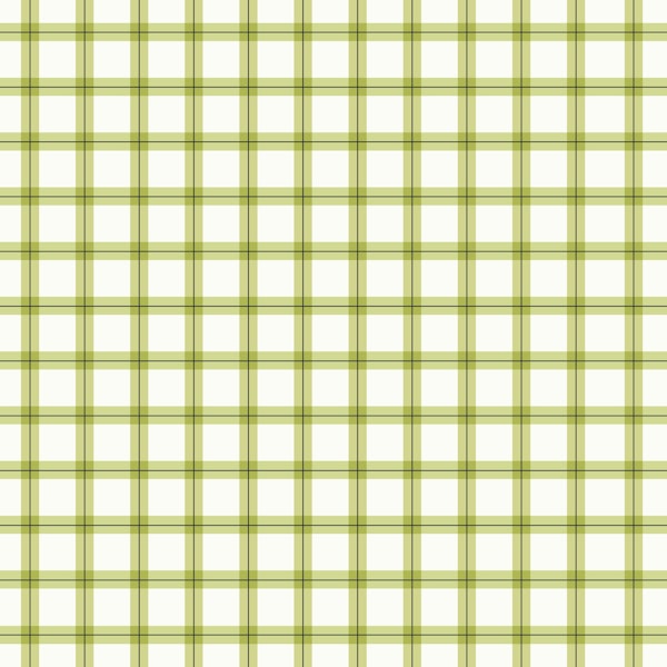 Gingham Green Mural