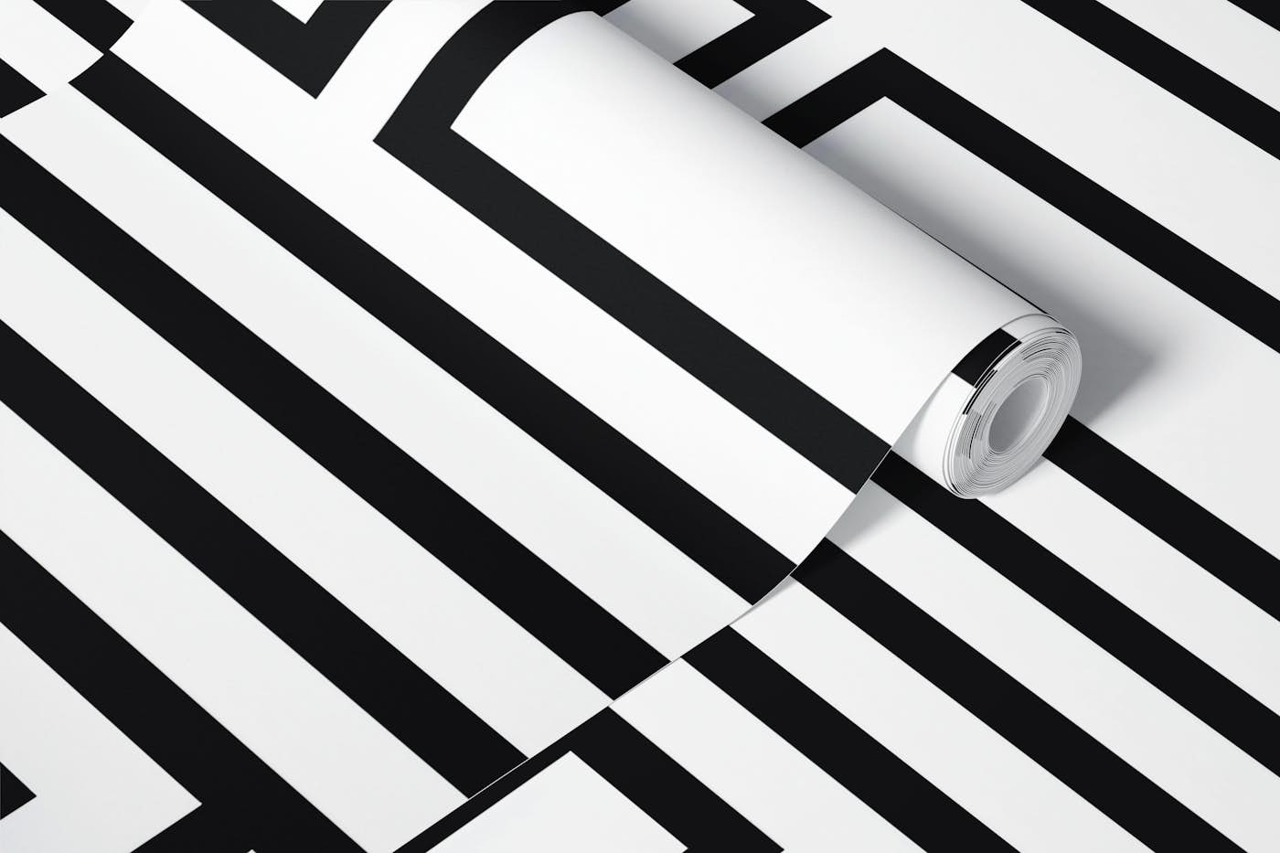 Bold Geometric Maze wallpaper roll