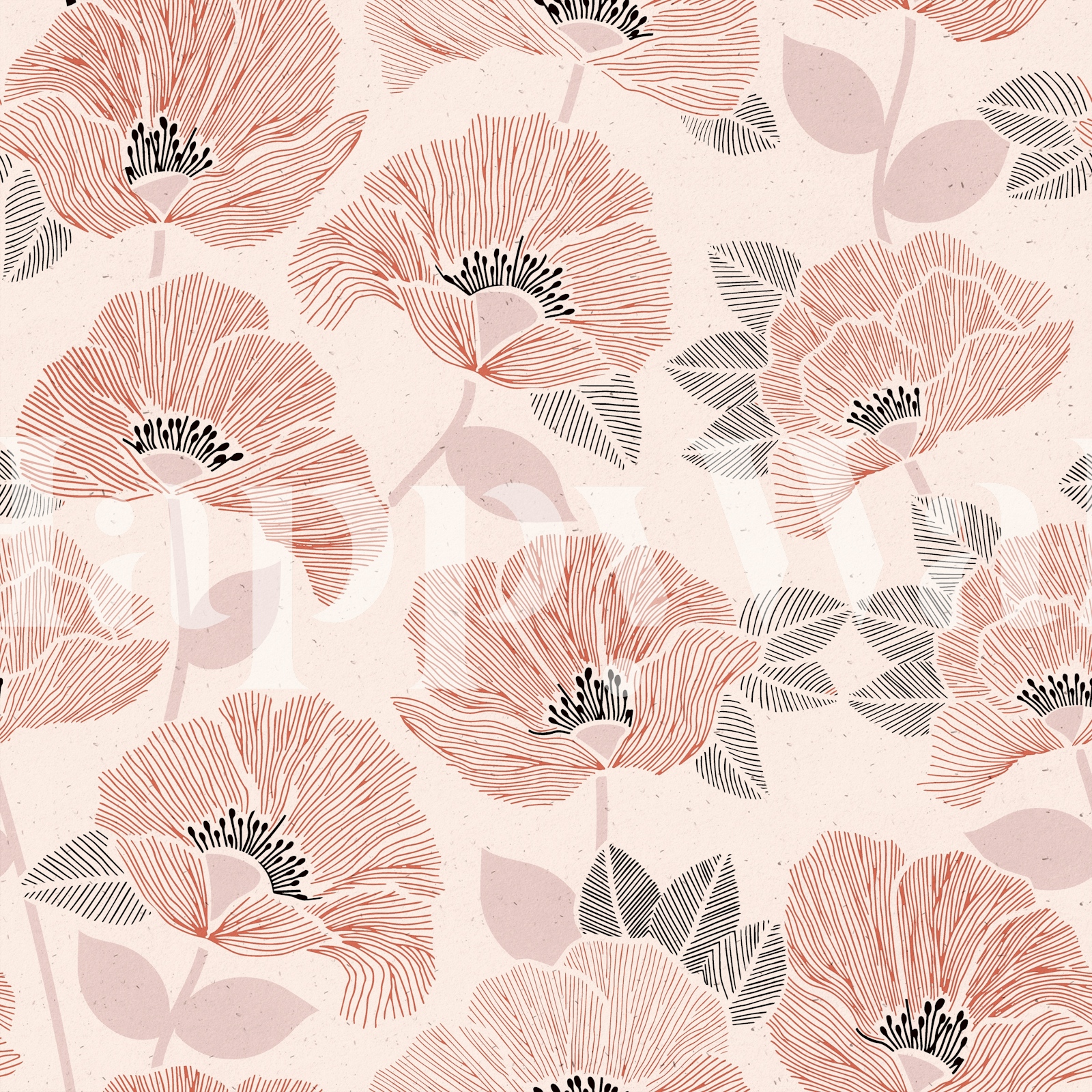 Ultraglam Pink Floral Block main image 0