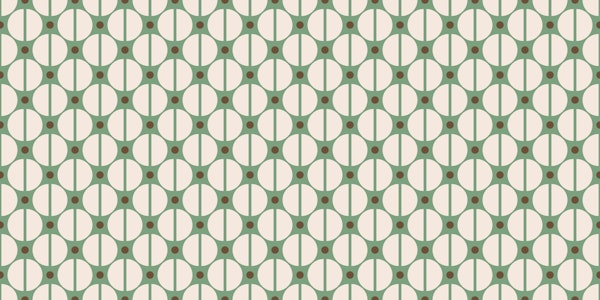 Retro Geometric Elegance