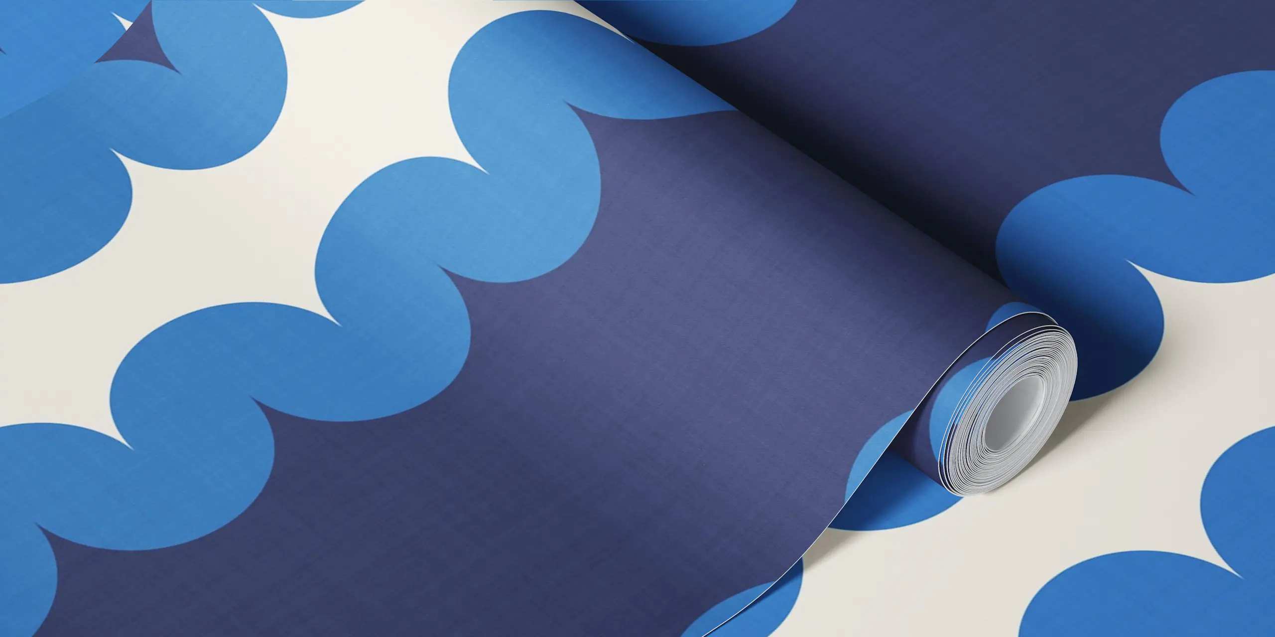 Giant Ric Rac Scallop Stripe - Happywall.com