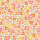 Retro Abstract Flowers Colorful Pastel Floral