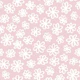 Abstract Blush Pink Flowers Doodle