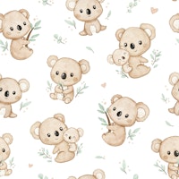 Koala Cuddles tapete