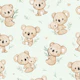 Koala Cuddles - mint