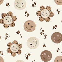 Wild and Happy - beige ταπετσαρία