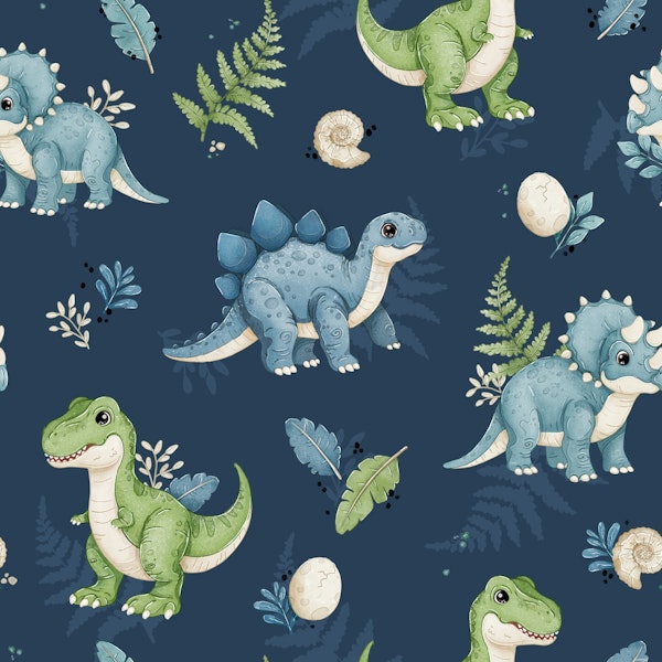 Dino Pals - navy