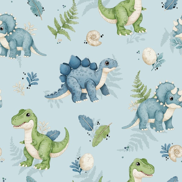 Dino Pals - blue