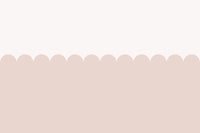 Scallop Soft Blush Pink tapete