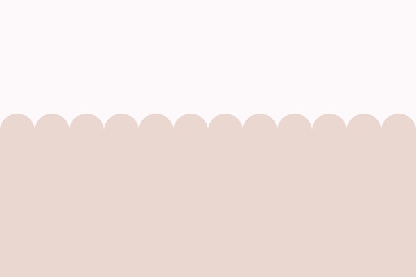 Scallop Soft Blush Pink
