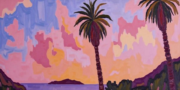 Sunset Palm Oasis