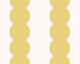 Scallop bubble stripes - sunny yellow