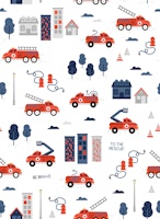 To the Rescue - white wallpaper