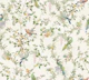 Jen Floral vines and chinoiserie birds ivory