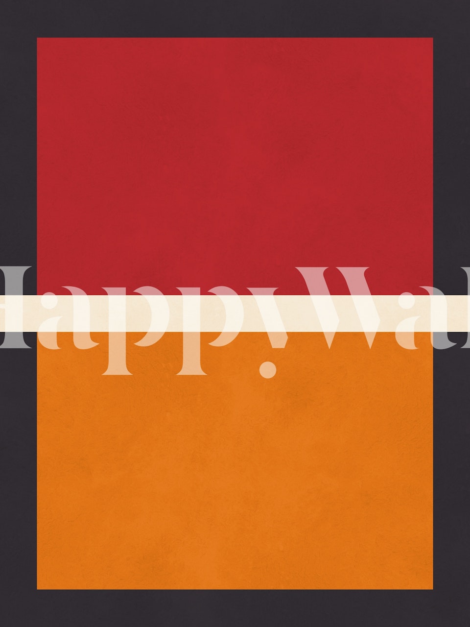 Tapeta Bold Color Composition w pokoju