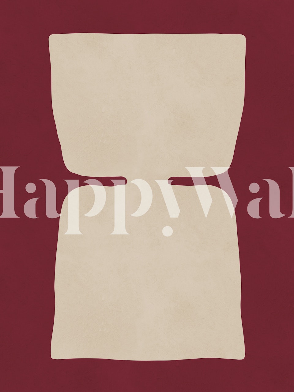 Tapeta Abstract Balance Design w pokoju