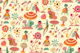 musical bugs in flowers
