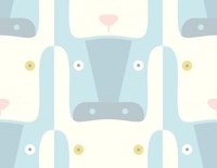 Rabbit in Wonderland Soft ταπετσαρία