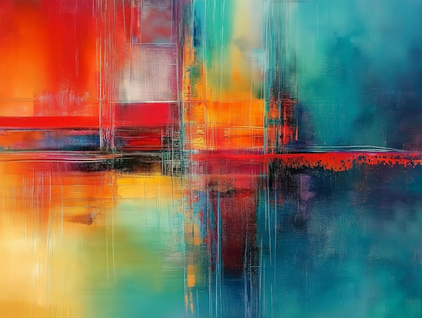 Colorful Horizon Burst