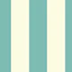 Coastal cabana stripe teal and cream pastel