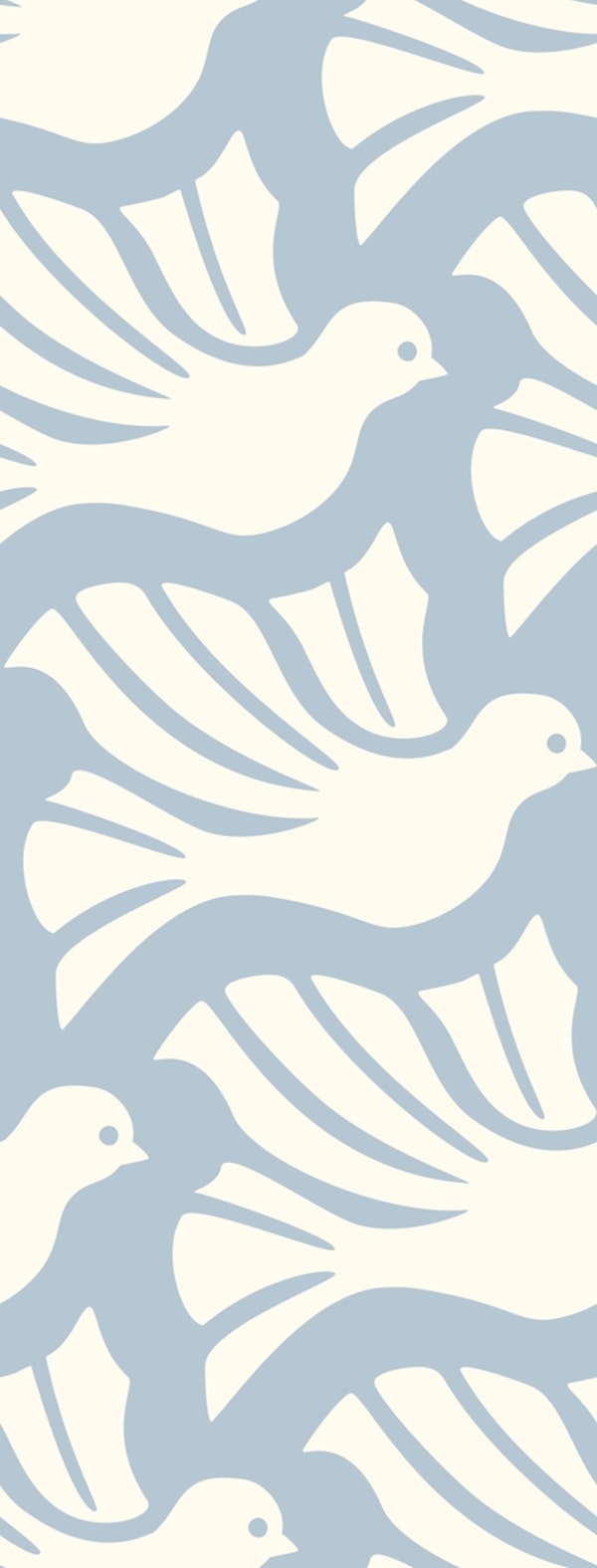 peaceful dove flight