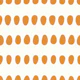 Dotty Oval Stripes Orange Beige