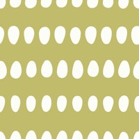Dotty Oval Stripes Beige Green carta da parati