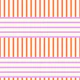 Pink Coral Striped Harmony