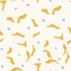 Whimsical Yellow Shapes