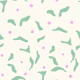Whimsical Green Shapes