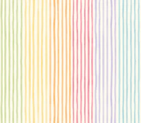 Pastel Rainbow Stripes Seamless tapet