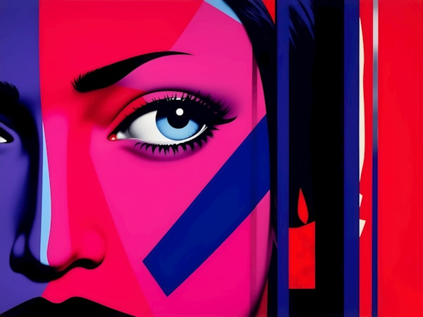 Fierce Woman Expression