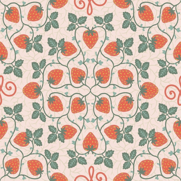 Decorative Strawberry Field