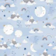 Love You To The Moon - blue