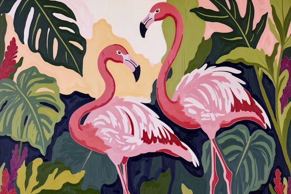 Flamingo Tropical Escape