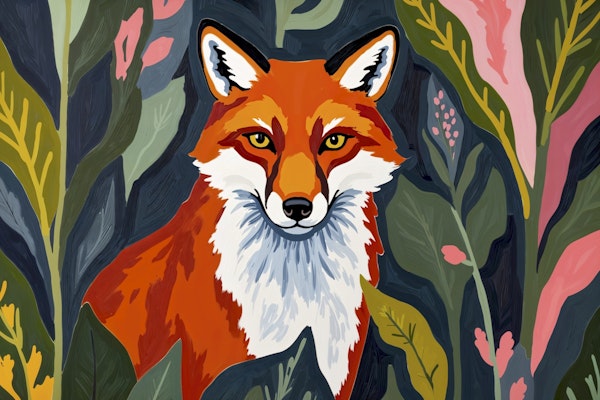 Fox Among the Foliage