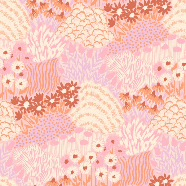 Pastel Wildflower Valley