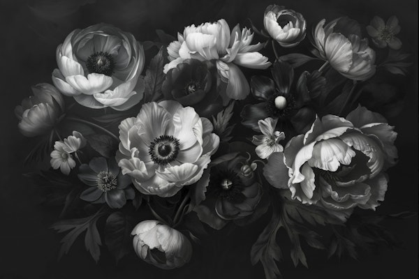 Dark Baroque Blossom Symphony