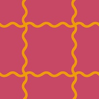 Wavy Checker Ruby carta da parati