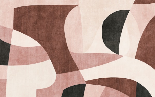 Geometric Color Blocks Art