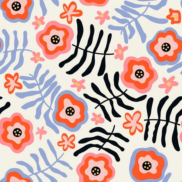 Artistic Floral Fantasy