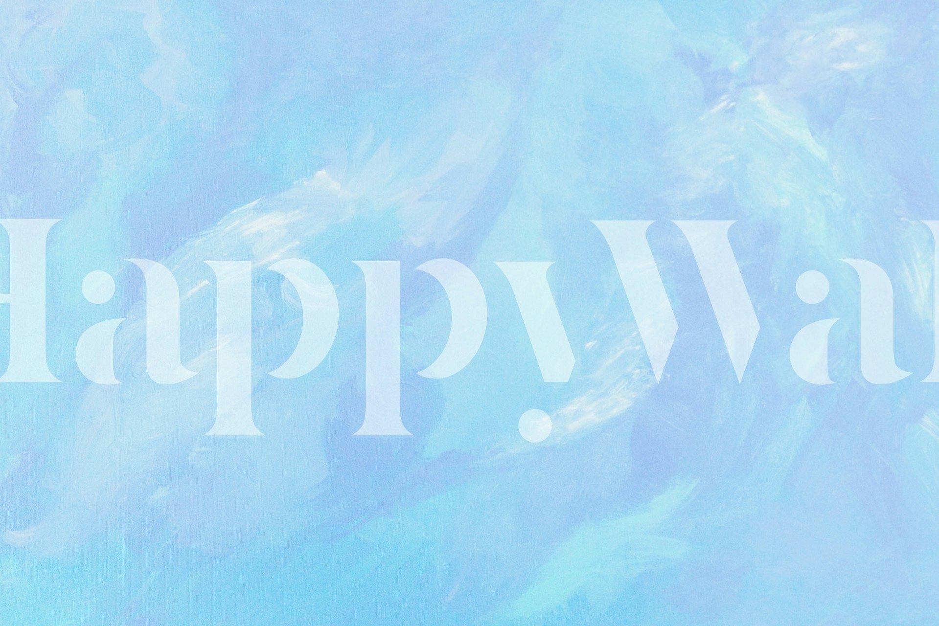 Soothing blue ταπετσαρία σε ένα δωμάτιο