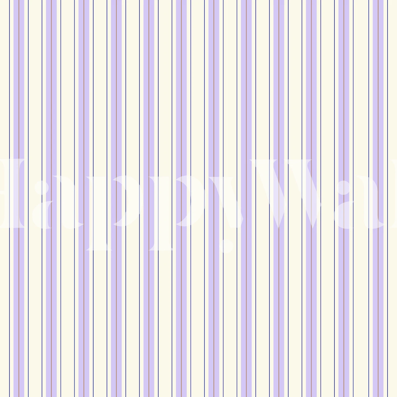 Classic Lines Lavender wallpaper design on wall