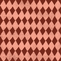 Imperfect harlequin diamonds red cherry tapete