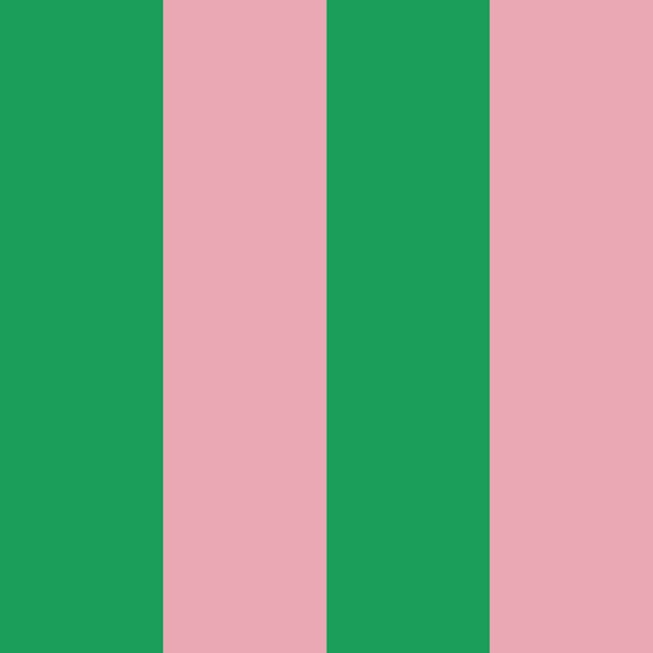 bold vertical stripes fresh green pink