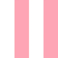 Bold vertical stripes white coquette pink papiers peint