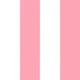 Bold vertical stripes white coquette pink