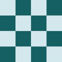 Deep Teal & Light Blue Bathroom Wall Checkers wallpaper