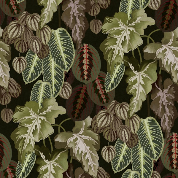 Tropical Leaf Botanical - Muted Green