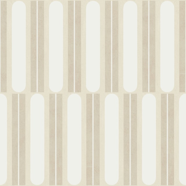 Vintage Lozenge Geometric - Soft Clay Pink